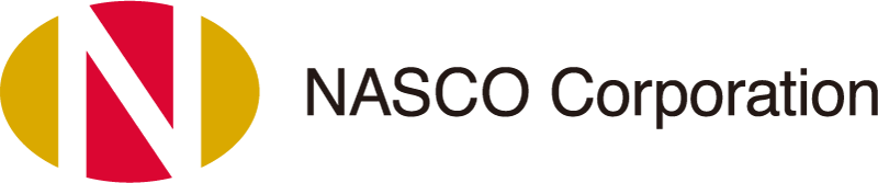 社名「NASCO株式会社」の企業ロゴ